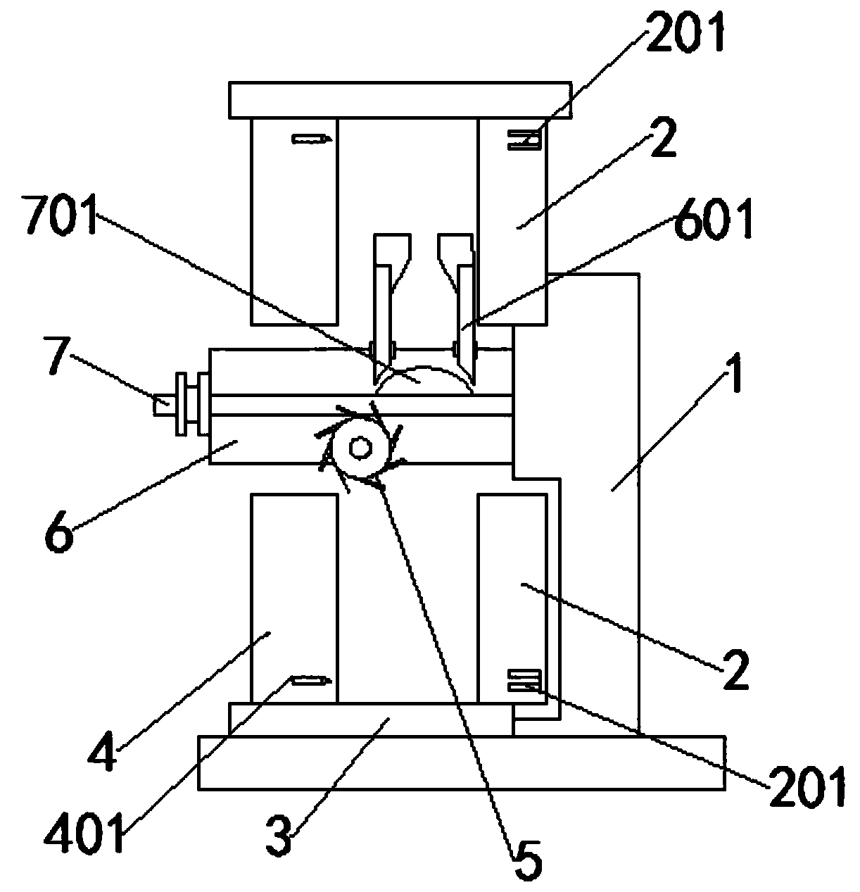 Corn straw shaping and baling machine