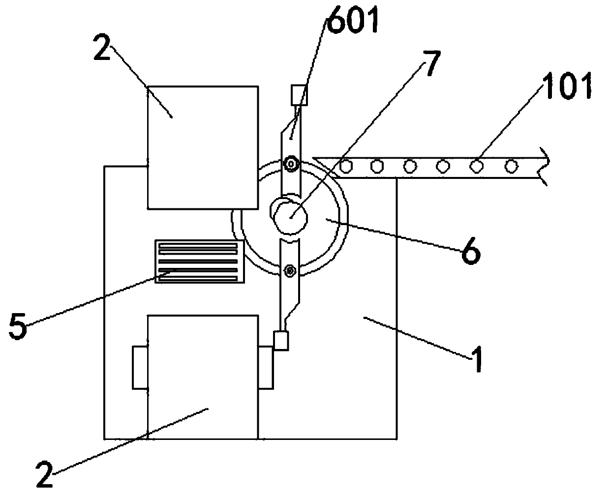 Corn straw shaping and baling machine