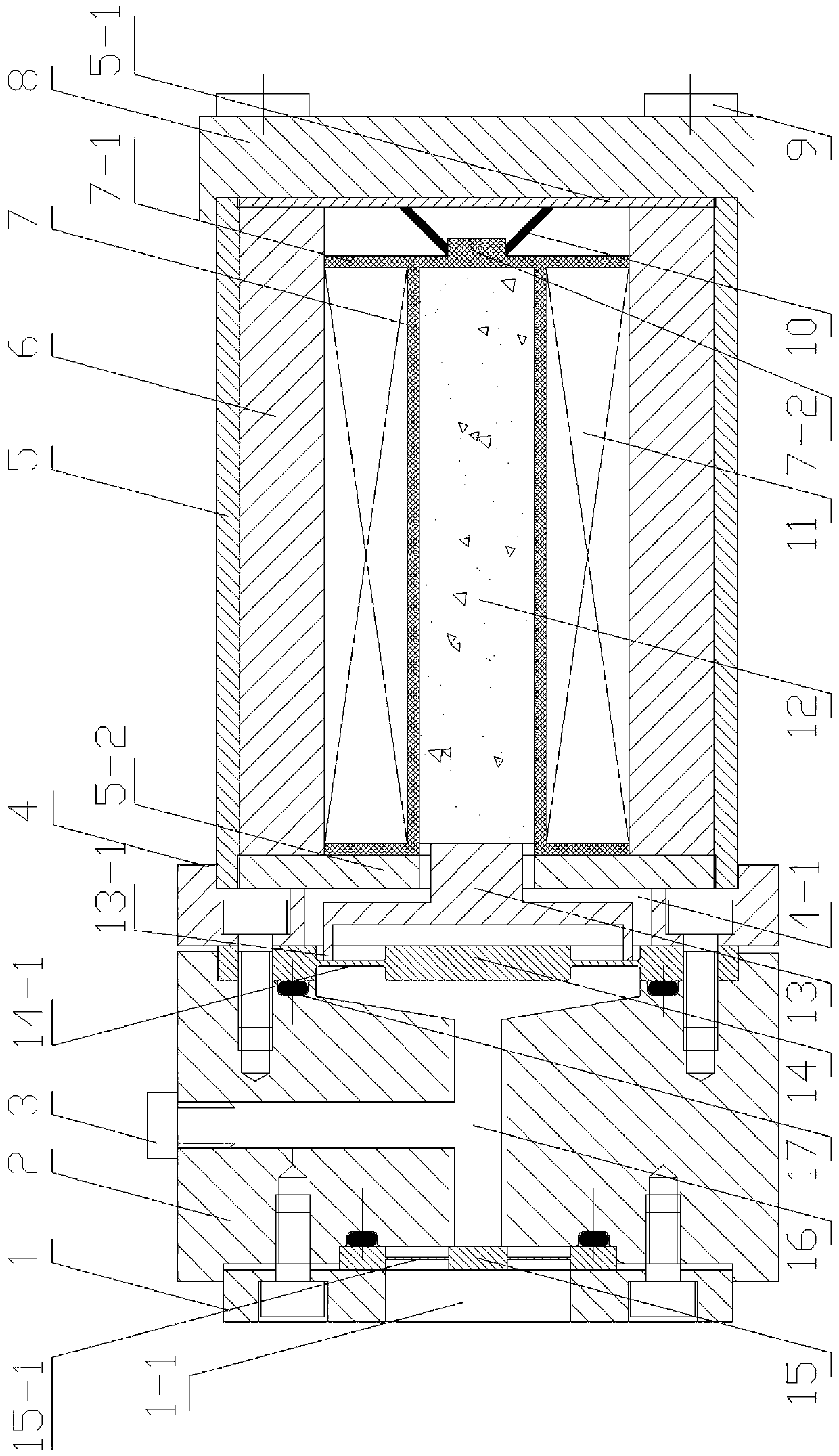 A giant magnetostrictive drive and displacement amplification device for a direct drive valve