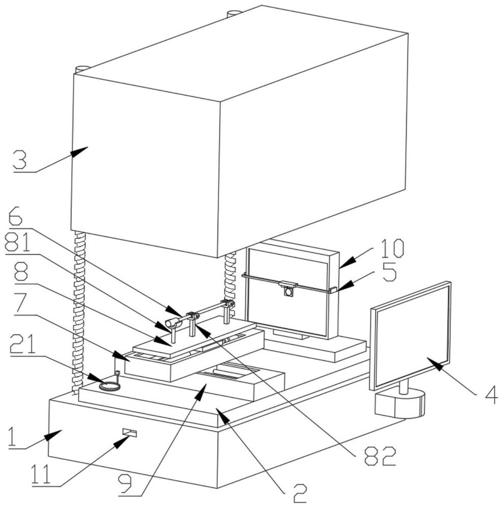 Lens quality detection device for medical endoscope production