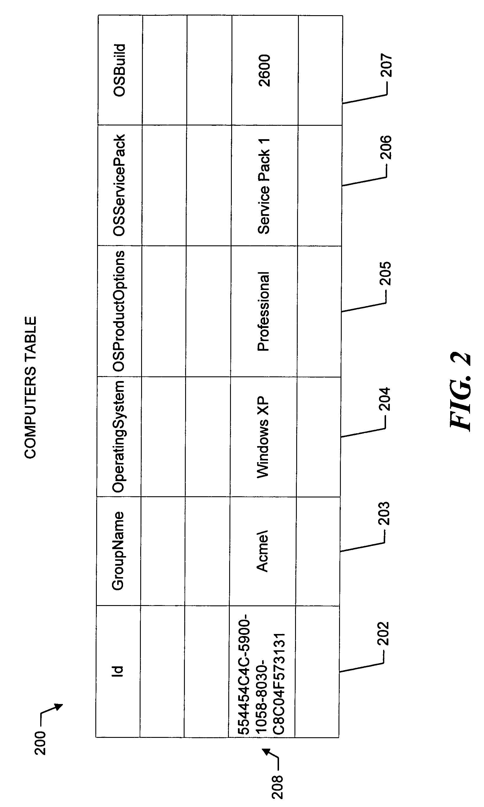 Software update and patch audit subsystem for use in a computer information database system