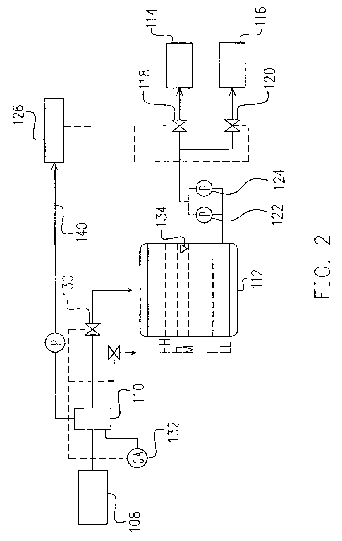 Drained water recovery system and method for operating the same