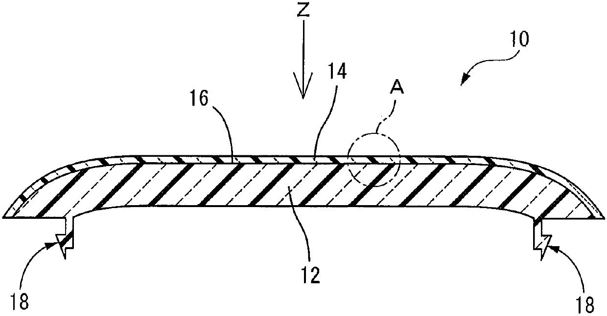 Wooden shaped body and manufacturing method thereof