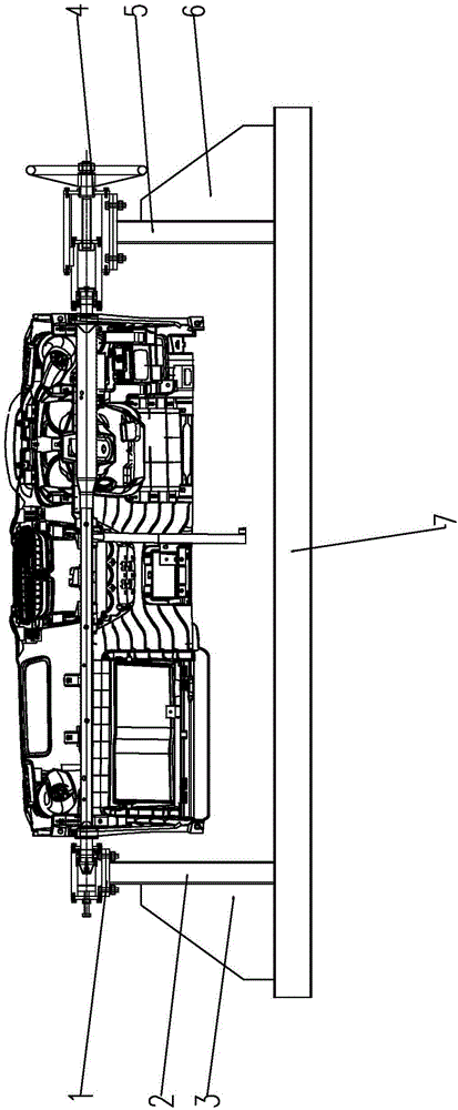 Instrument panel positioning fixture