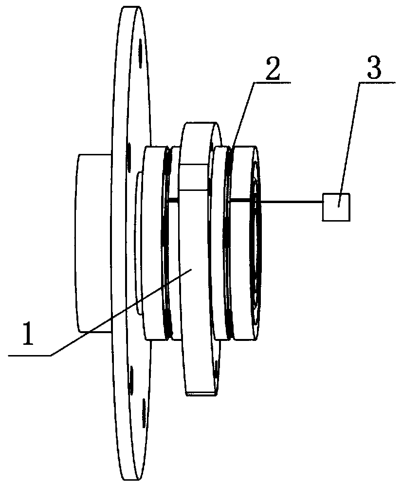 Integrated automobile hub bearing based on fiber bragg grating sensing and manufacturing method of integrated automobile hub bearing