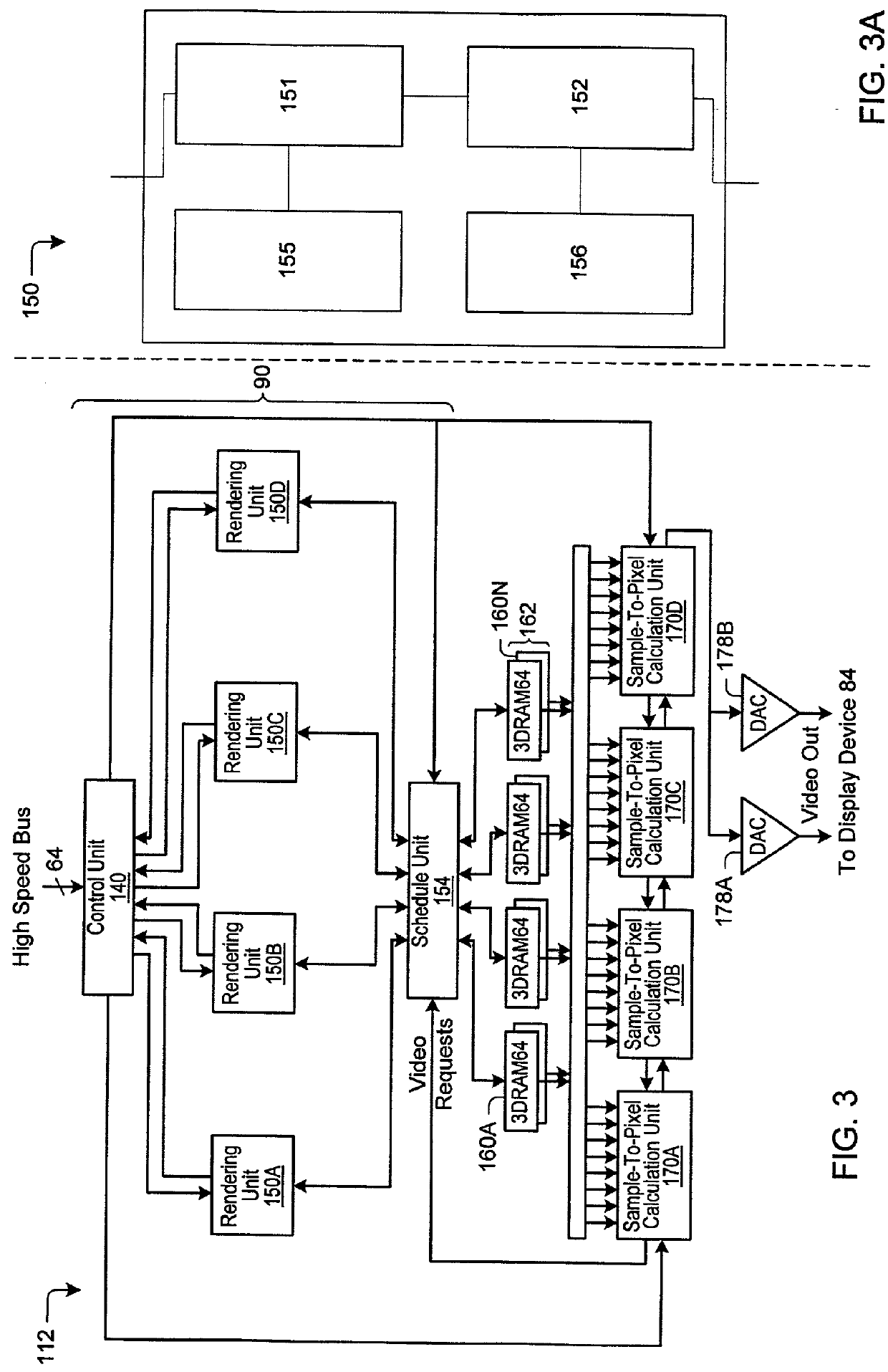 Graphics system configured to filter samples using a variable support filter