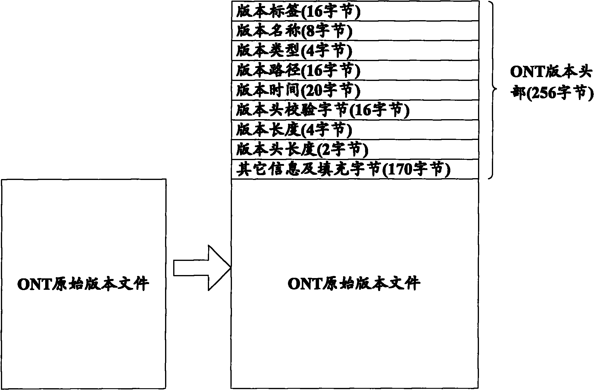 Version file management method and optical line terminal