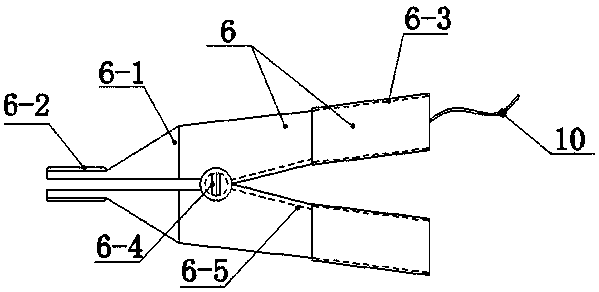 Electric washing device of temperature controller