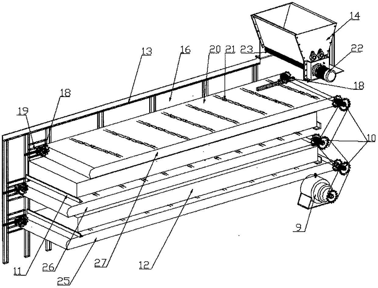 Oily sludge treatment machine