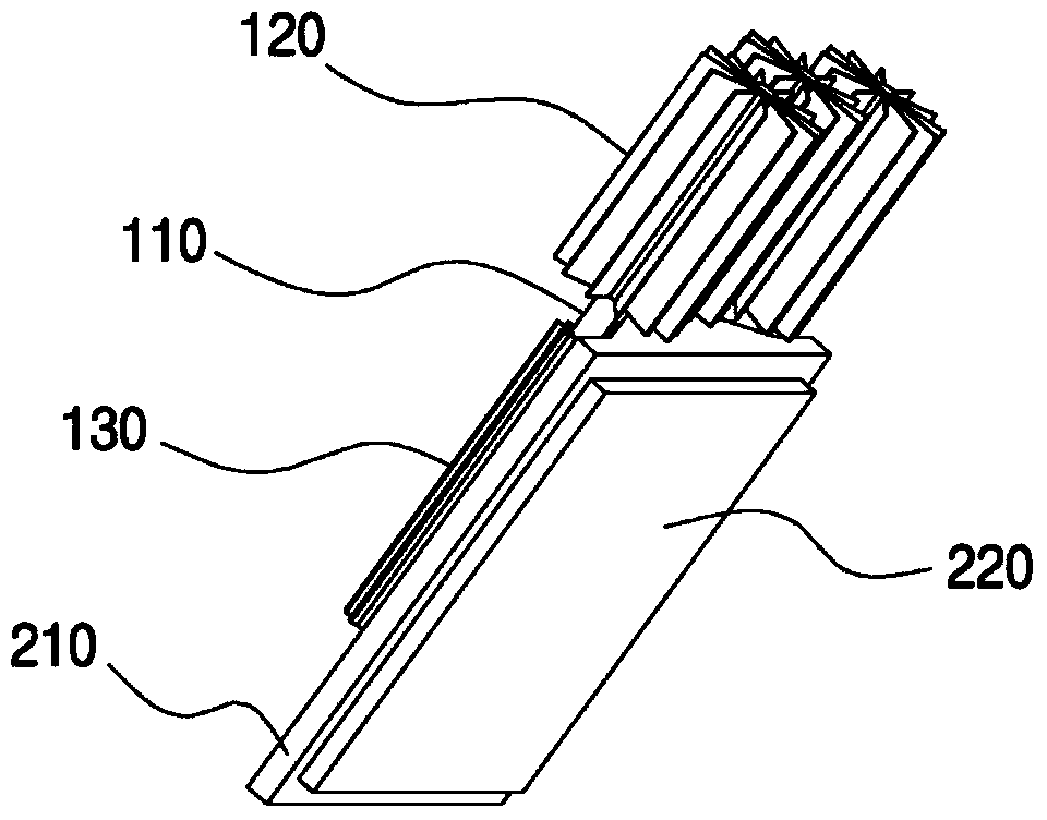 Heat cooling apparatus assembly of LED illuminating device having heat pipe and heat sink