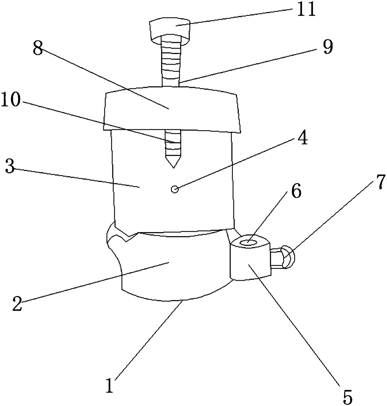 Simple and high-efficiency oiling device