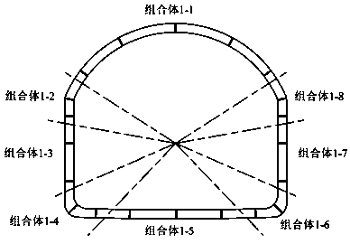 Automatic forming method of high-speed rail composite material vehicle body