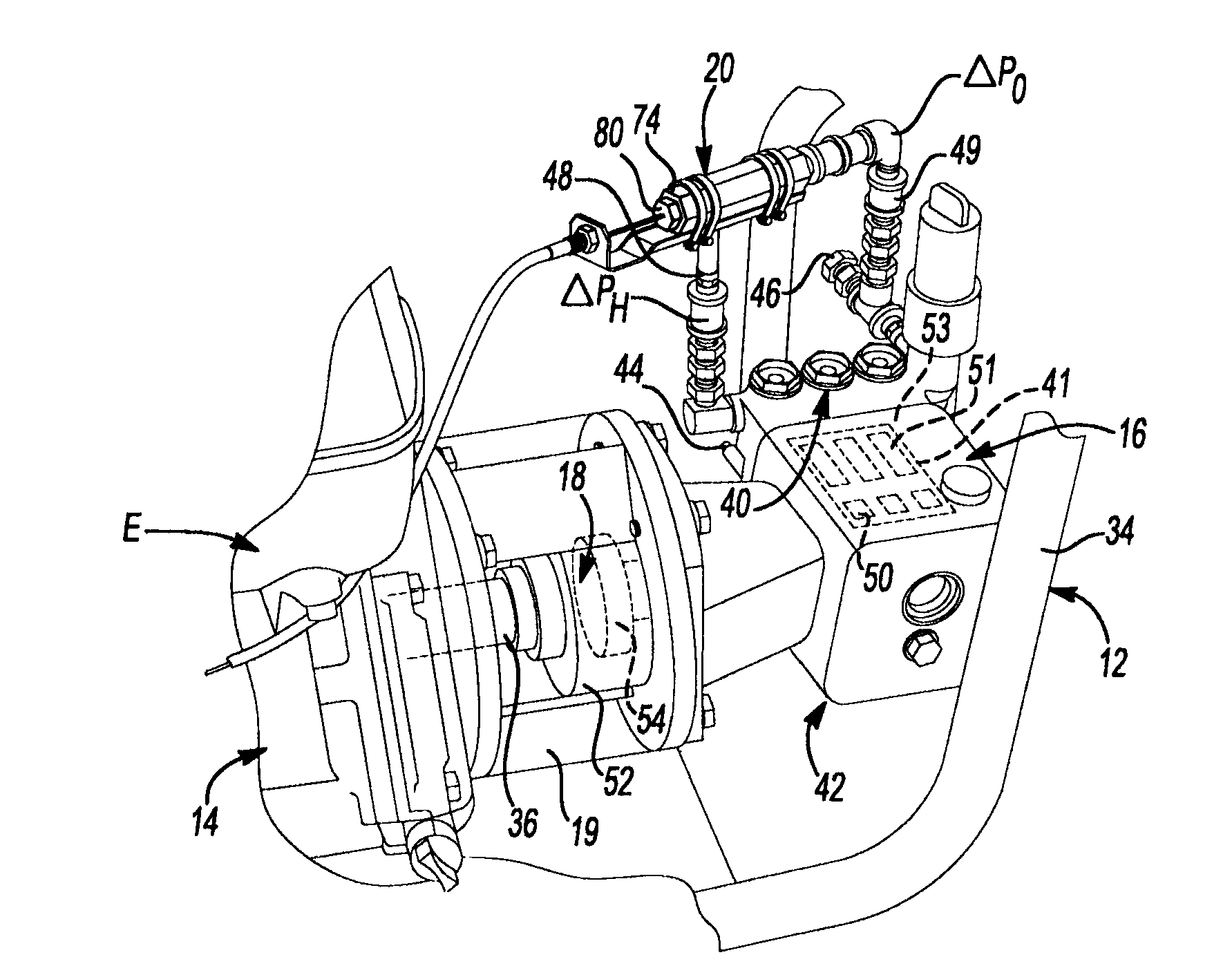 Pressure washer system and operating method