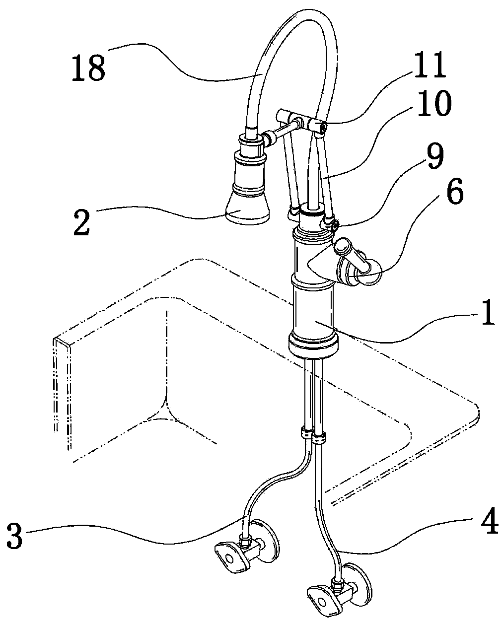 Novel water tap