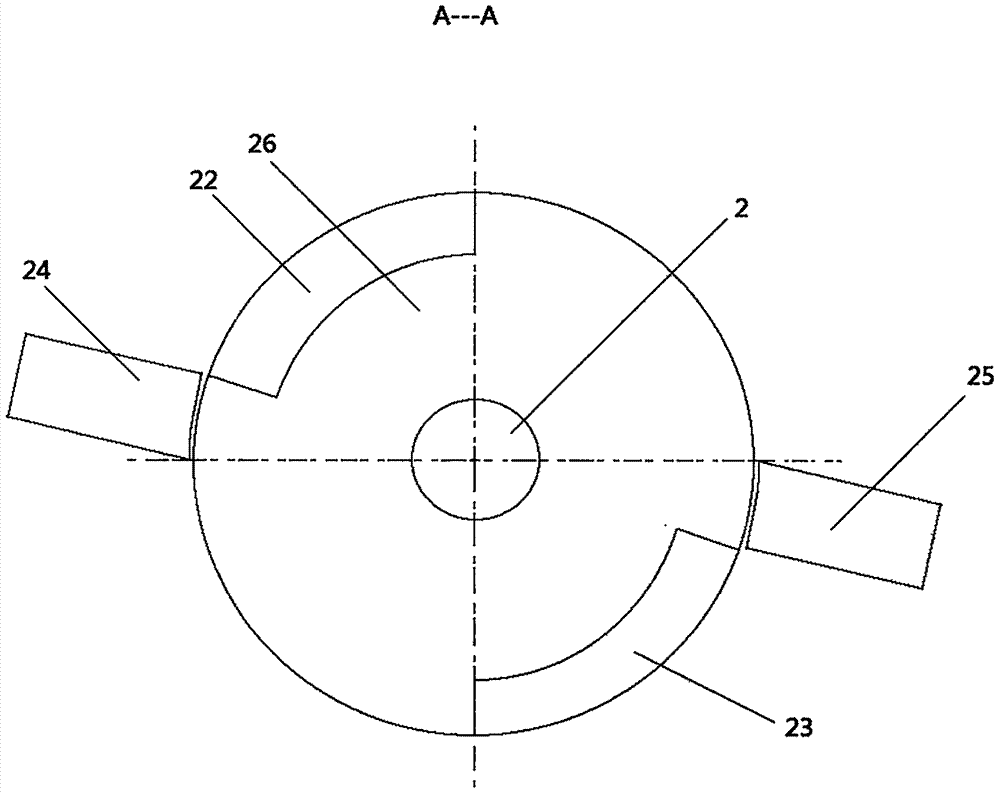 One-stroke intermittent power supply motor