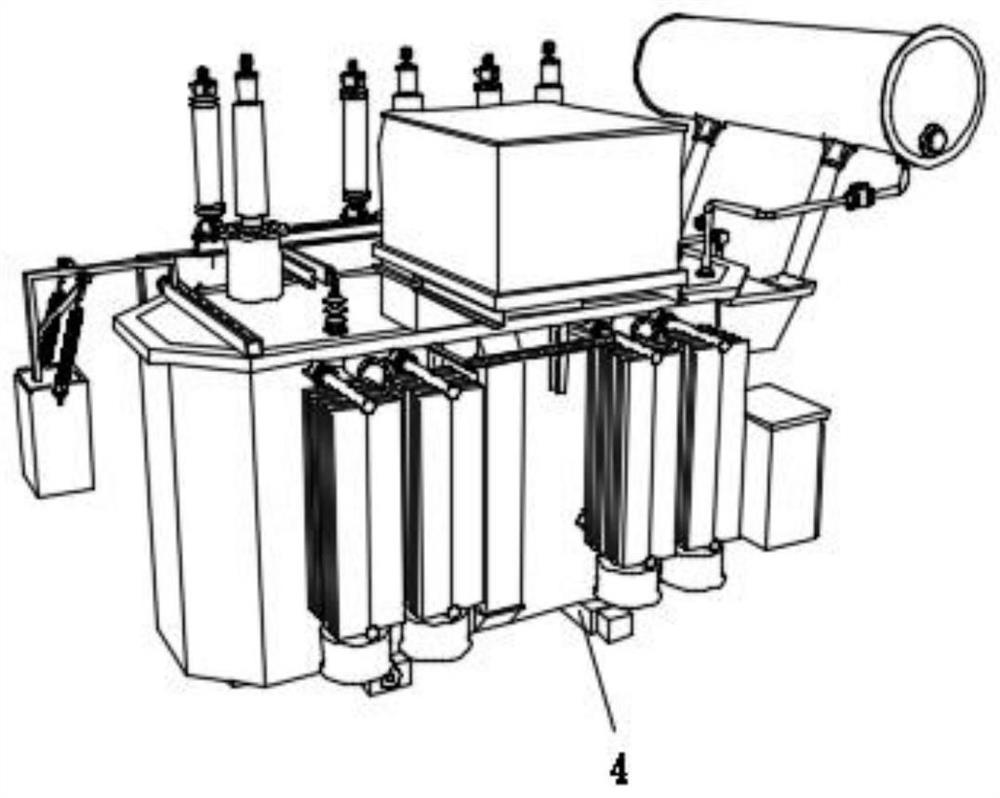 Power transformer with auxiliary maintenance function and maintenance method thereof