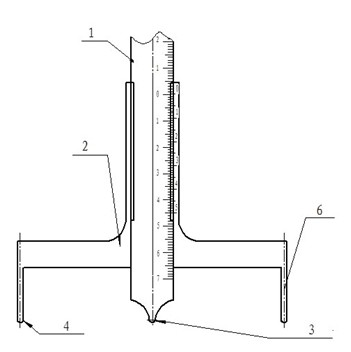 Large circular arc radius measuring instrument and measuring method