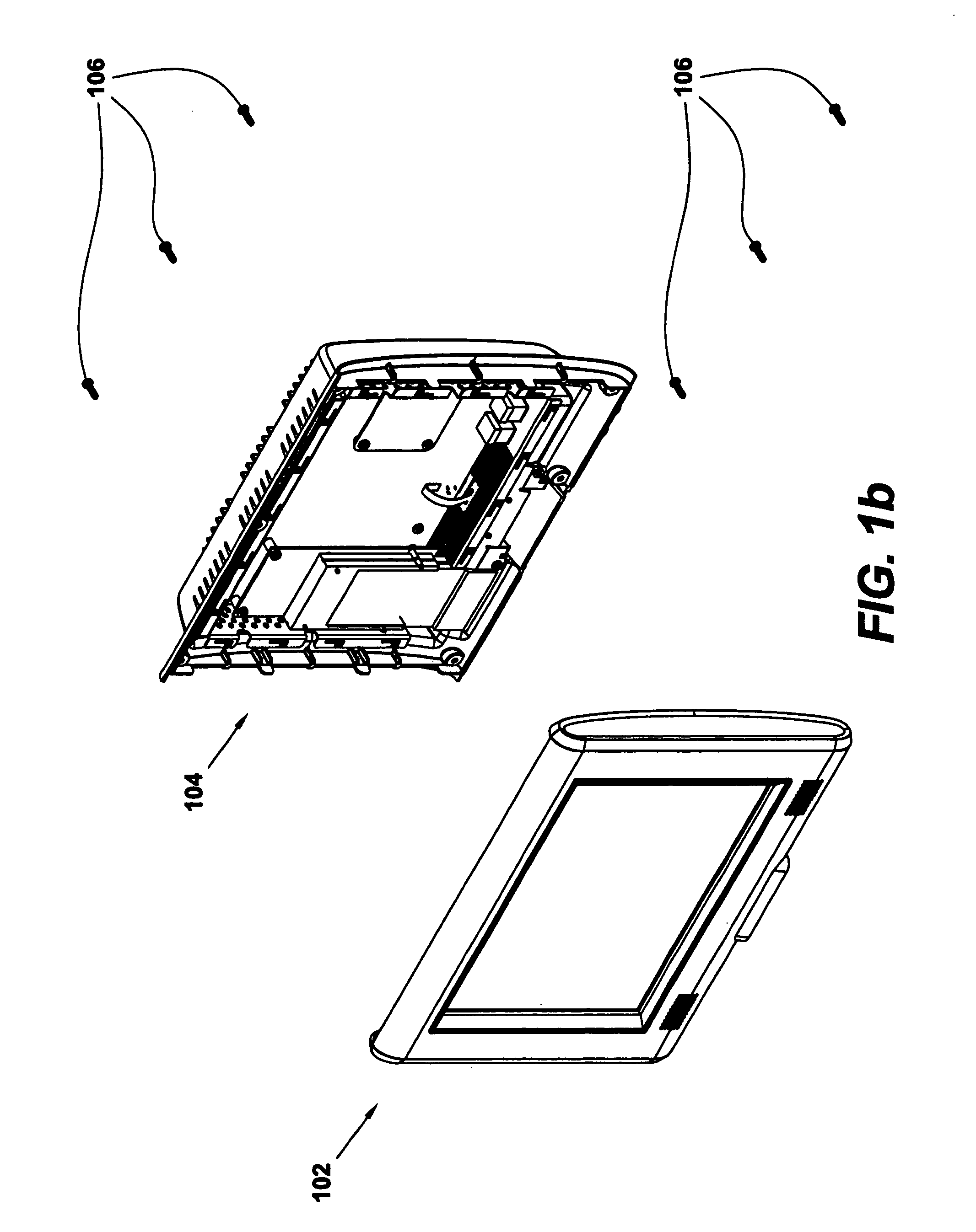 Fanless computer with integrated display