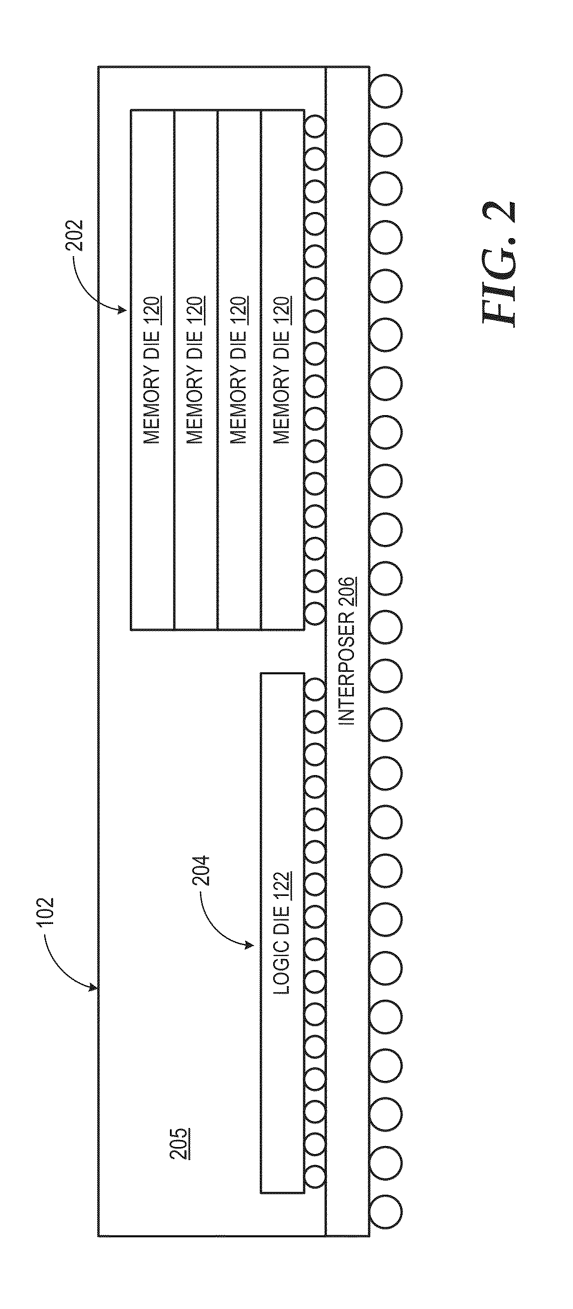 Die-stacked memory device with reconfigurable logic