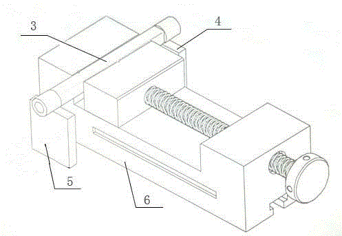 Slender and thin-walled step hole type inner-circle and outside-square structure finish machining method