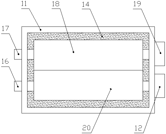 Rough fodder cutting device for cattle breeding