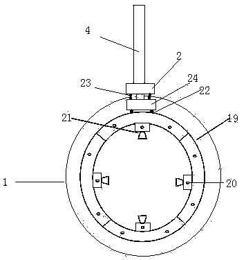 Damage-free detection special pipeline automatic oxide skin polishing device and method thereof