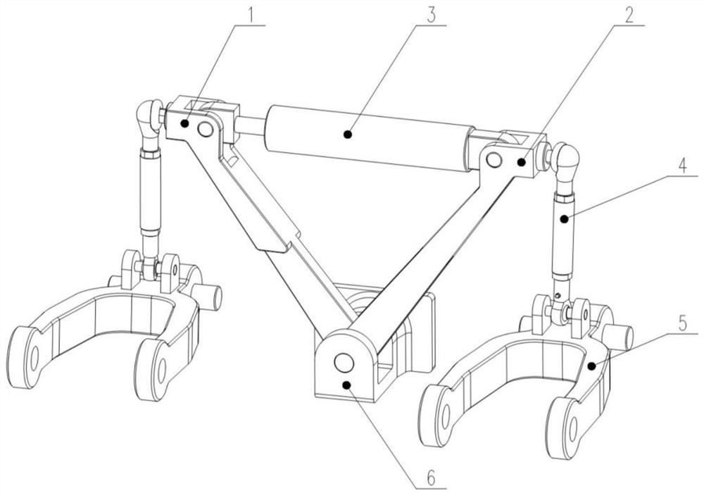 Self-balancing suspension structure for a self-balancing vehicle