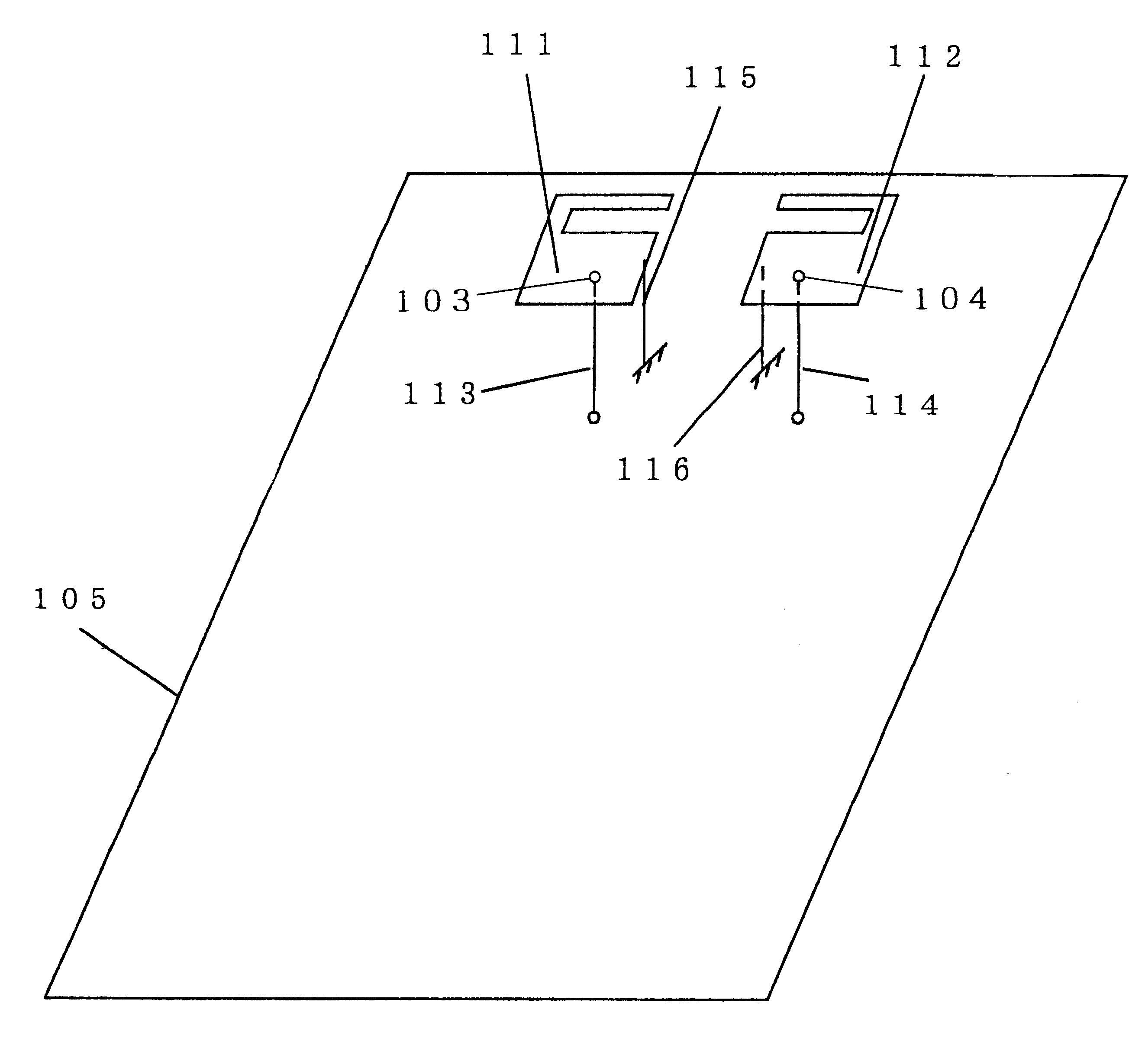 Antenna for mobile wireless communications and portable-type wireless apparatus using the same