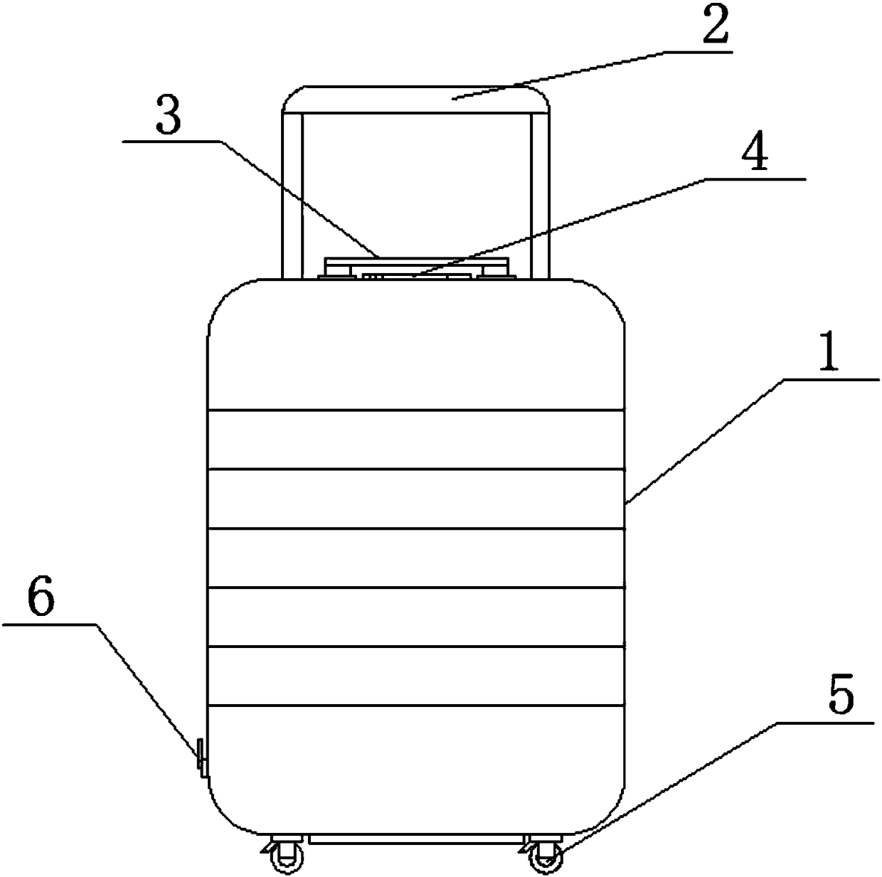 Bluetooth luggage case