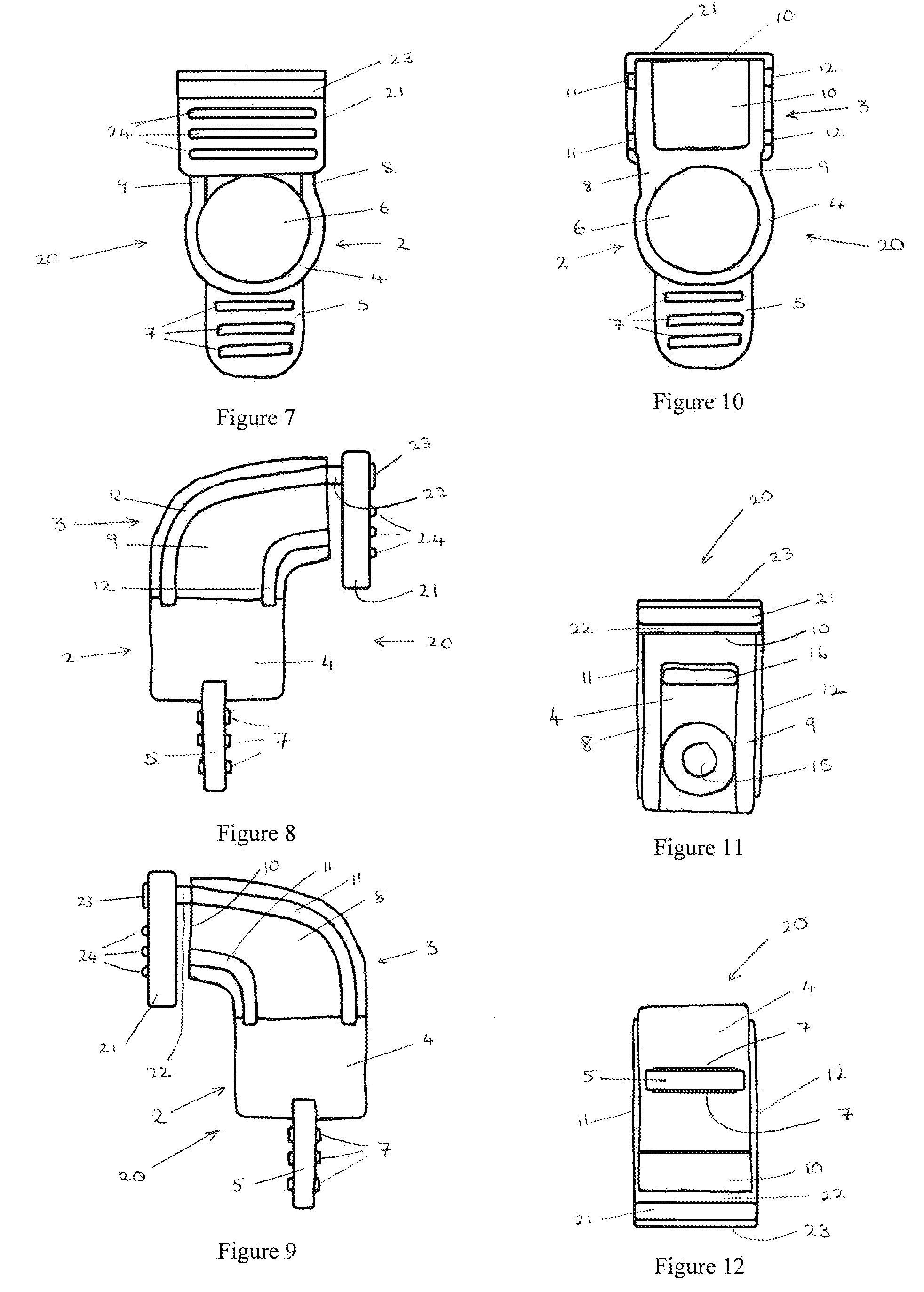 Device for Displaying a Graphic Holder