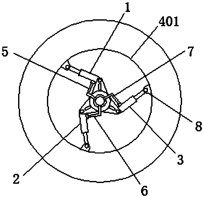 Vehicle body suspension system based on pressure principle