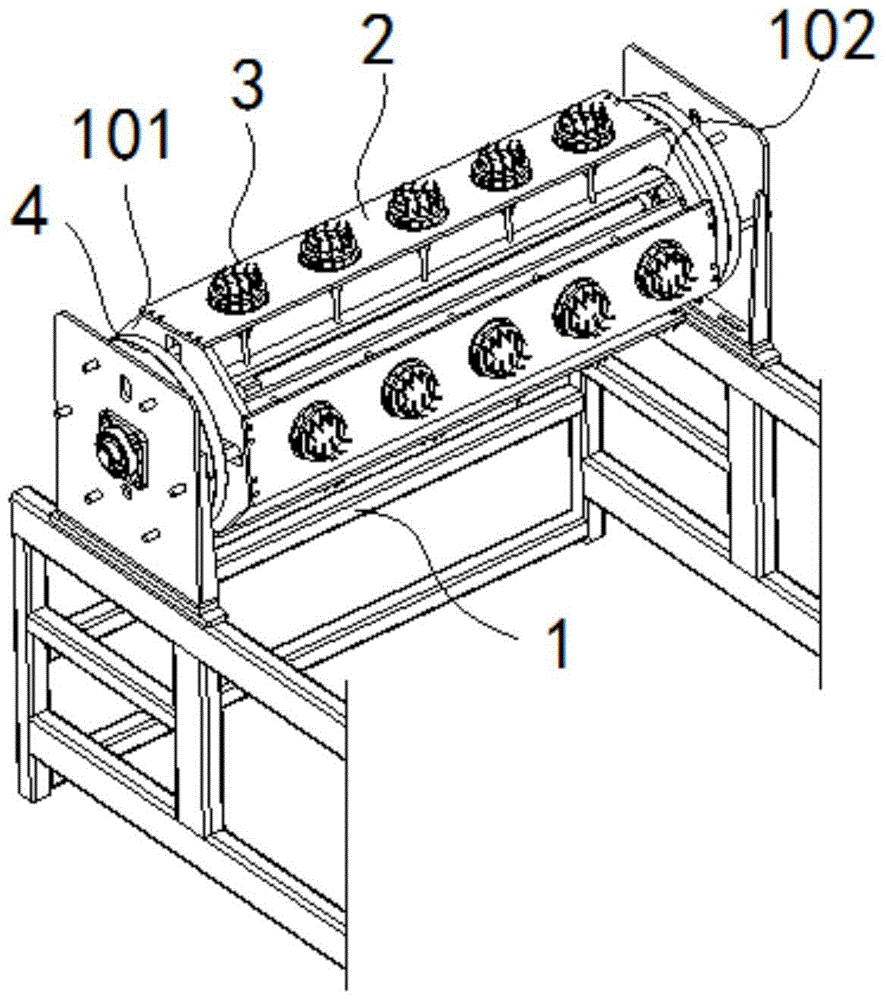 A grabbing device for instant noodles