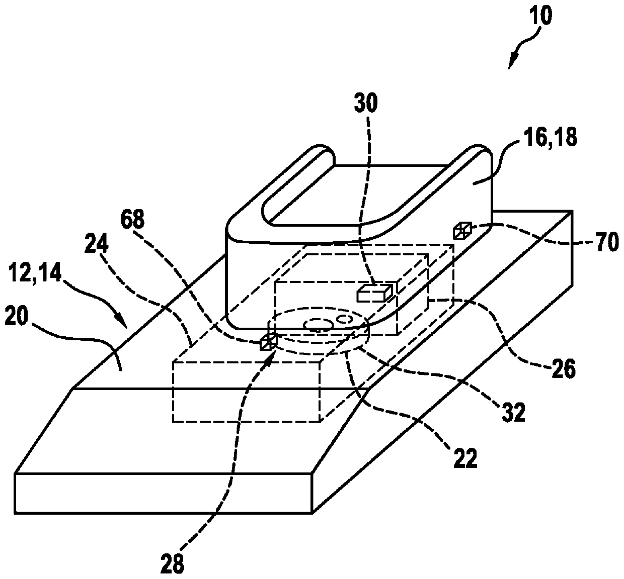 Method for wireless energy transmission from energy transmission device to consumer and wireless transmission device for carrying out method