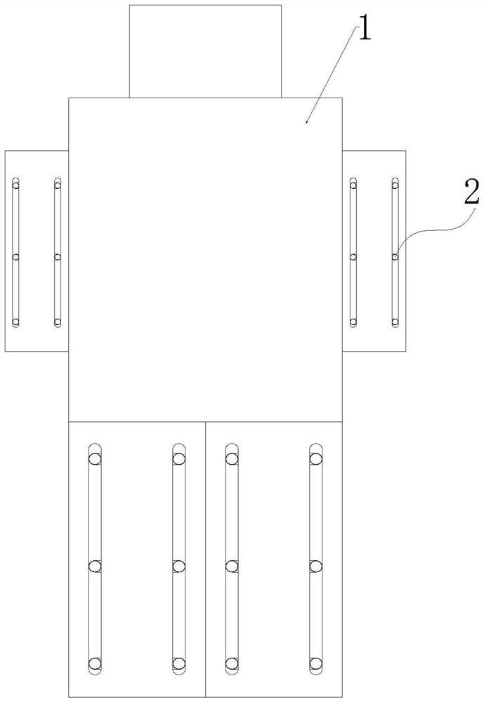 Pediatric orthopedic operating table with active reset type fixing device