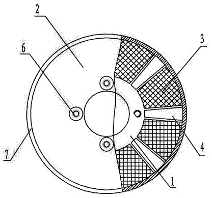 Disc type motor rotor