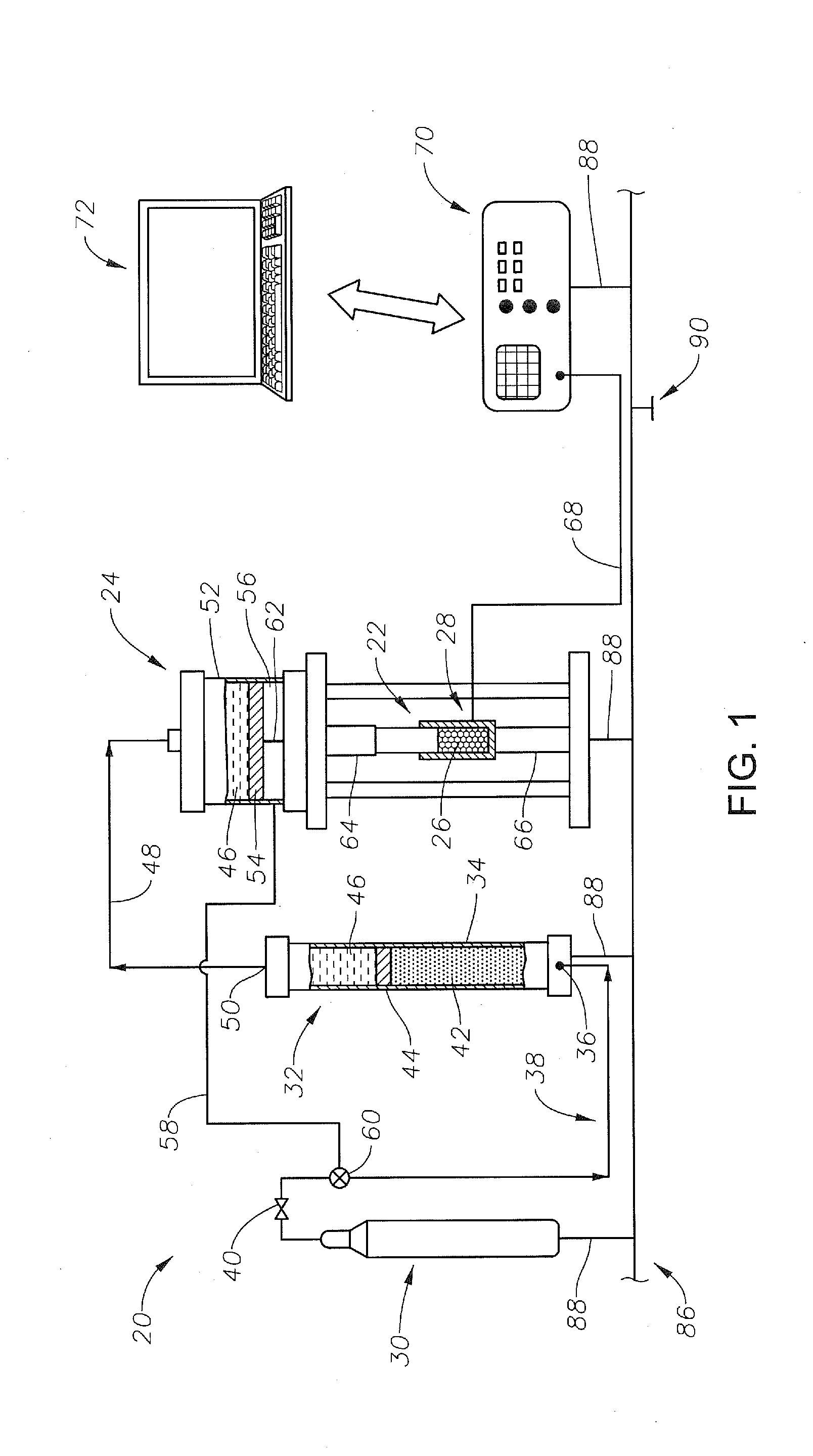 Portable device and method for field testing proppant