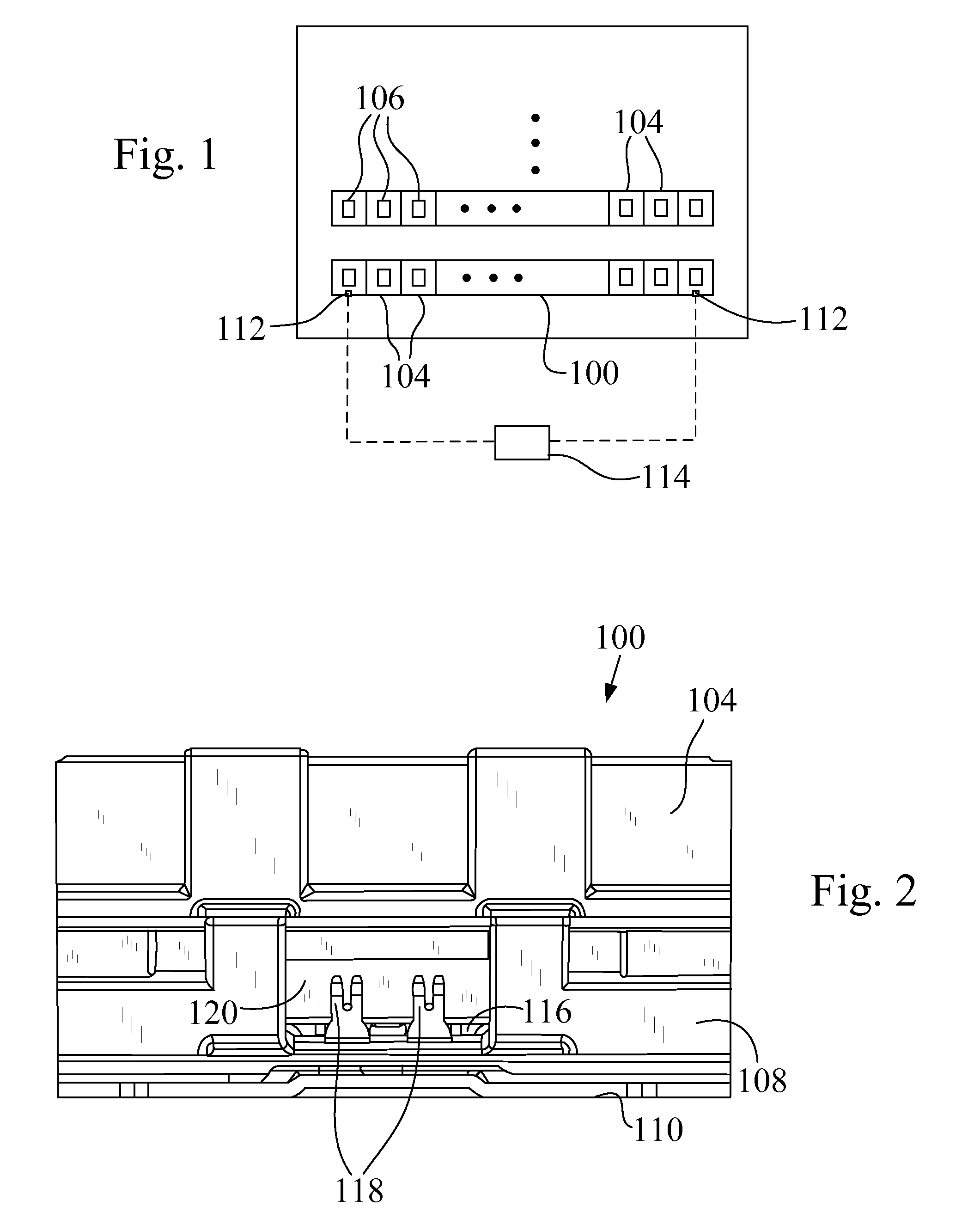 Temperature sensor mounting arrangement for a battery frame assembly