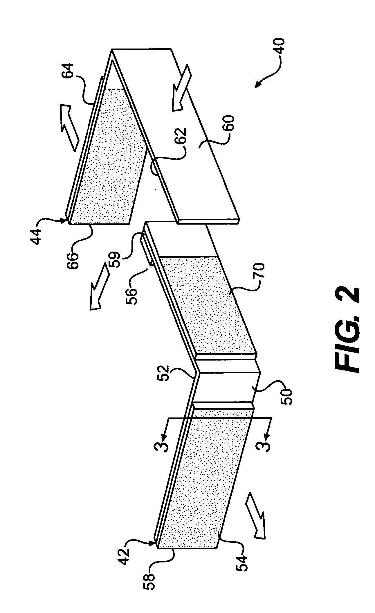 Overland cargo restraint system and method