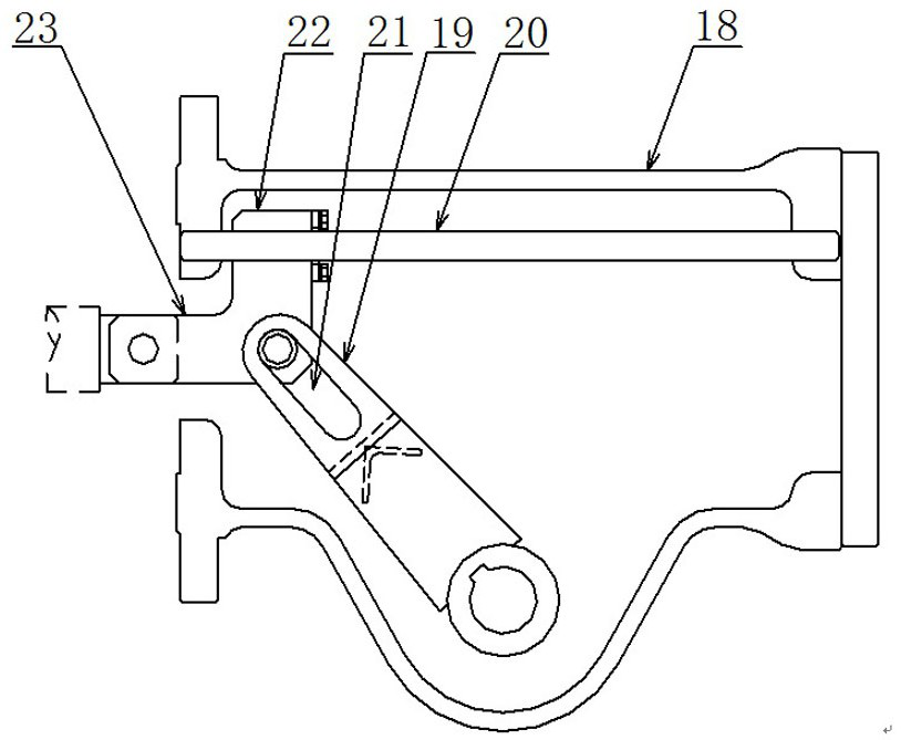 An isolating grounding switch and gis equipment using the isolating grounding switch