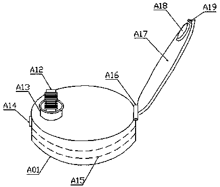 Novel honey tank storage device