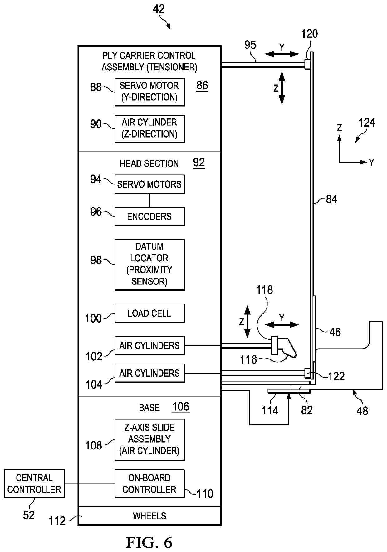 Method and apparatus for fabricating contoured laminate structures