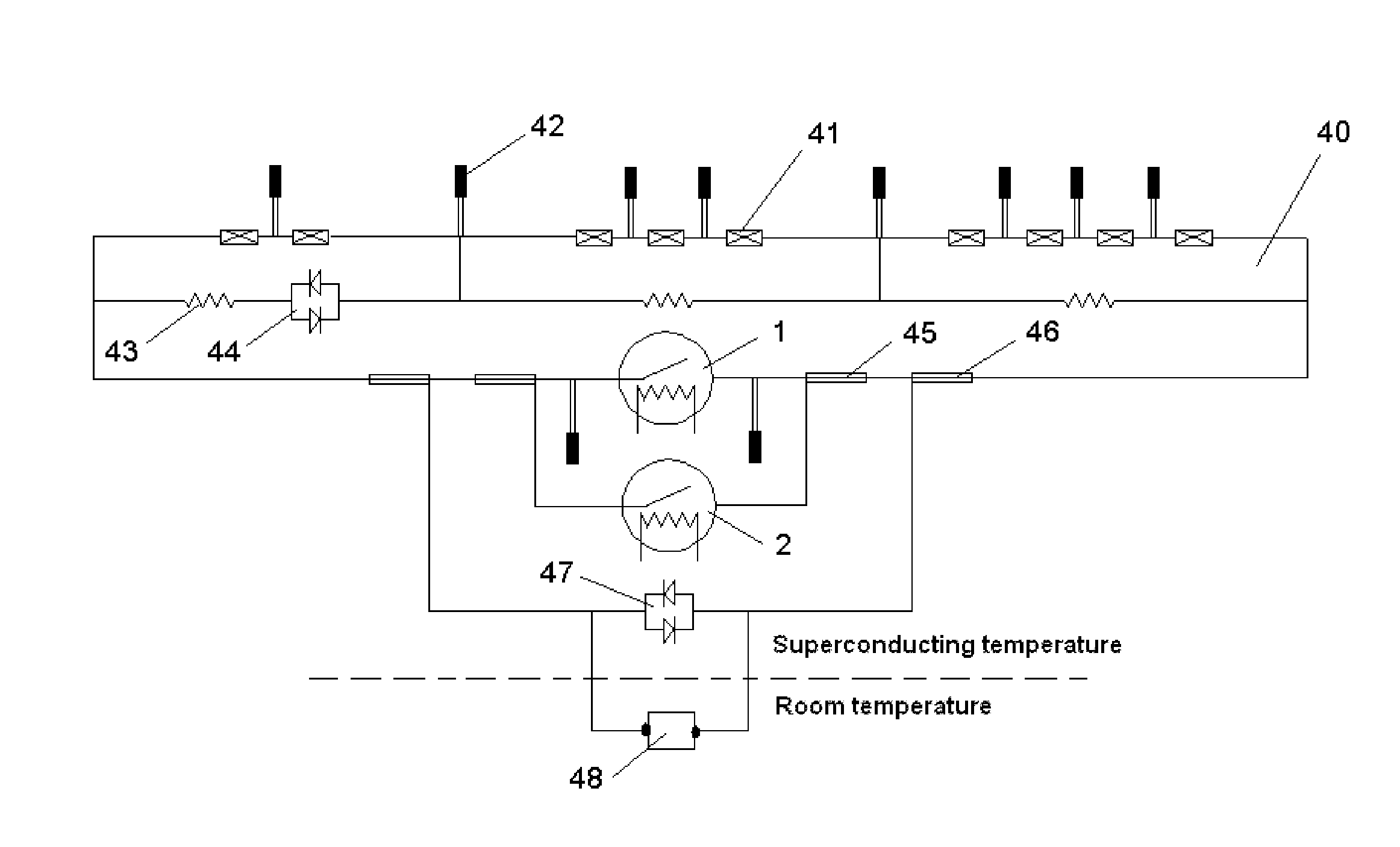 Superconducting switch operation