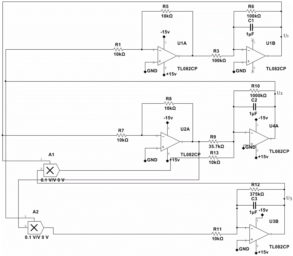 A two-way wireless voice security communication system and method based on lorenz chaotic circuit