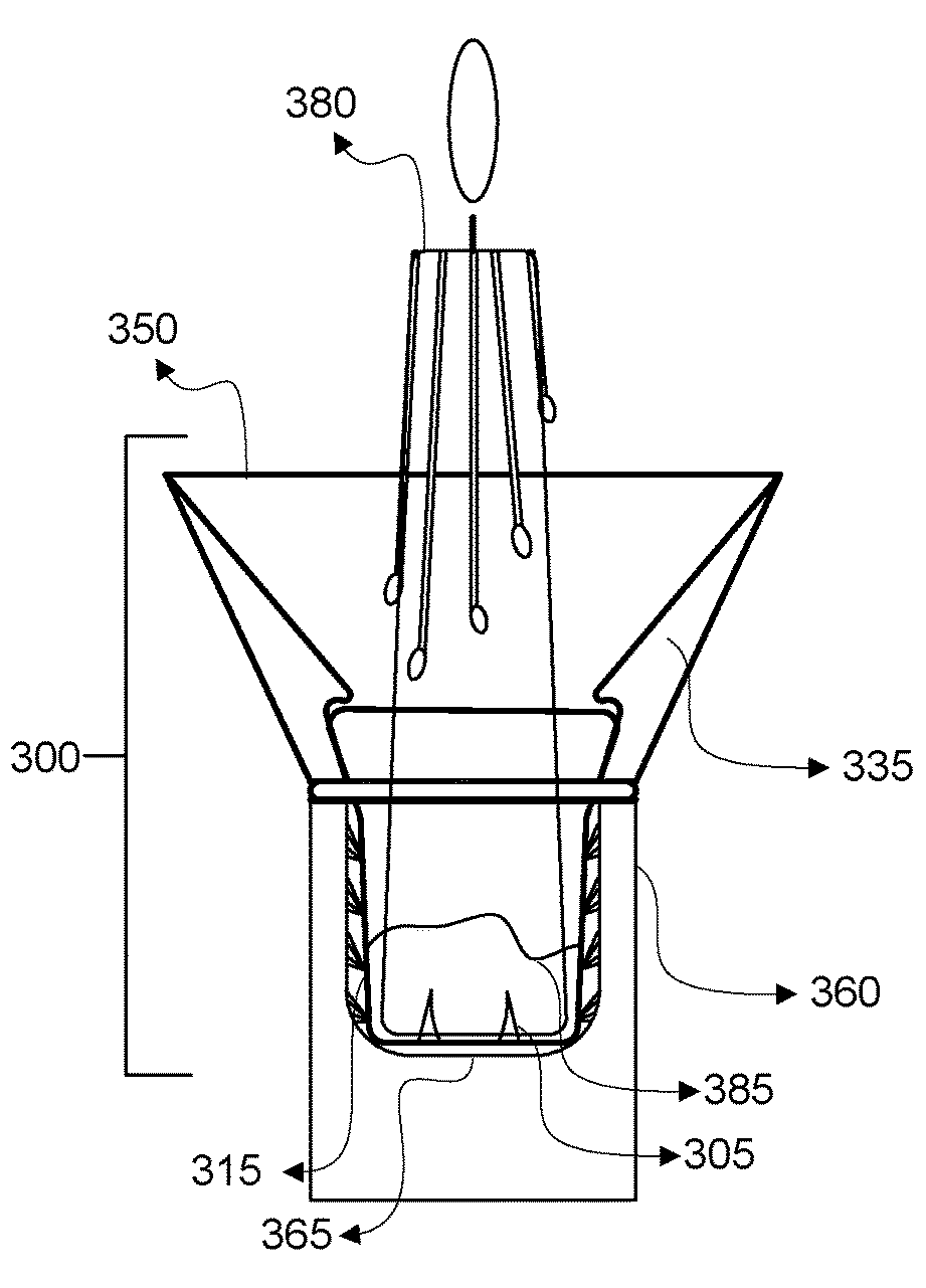 Candle-stabilizing drip wax collector with shell and removable liner