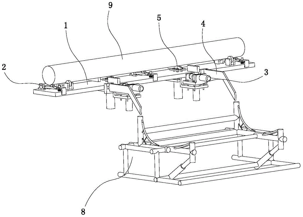 Straightness Measuring Mechanism for Self-Picking Drill Pipe