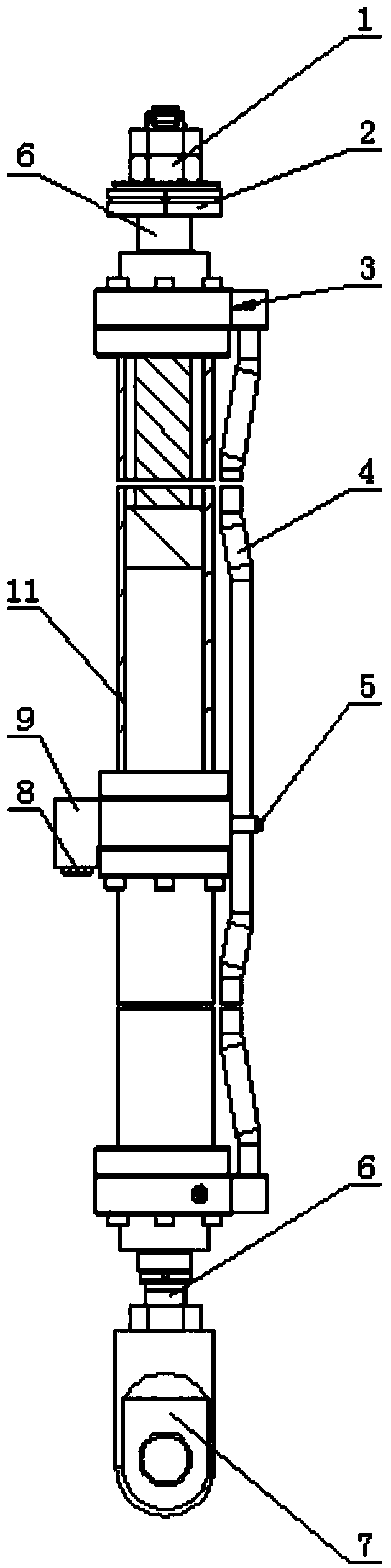 A hydraulic pumping unit