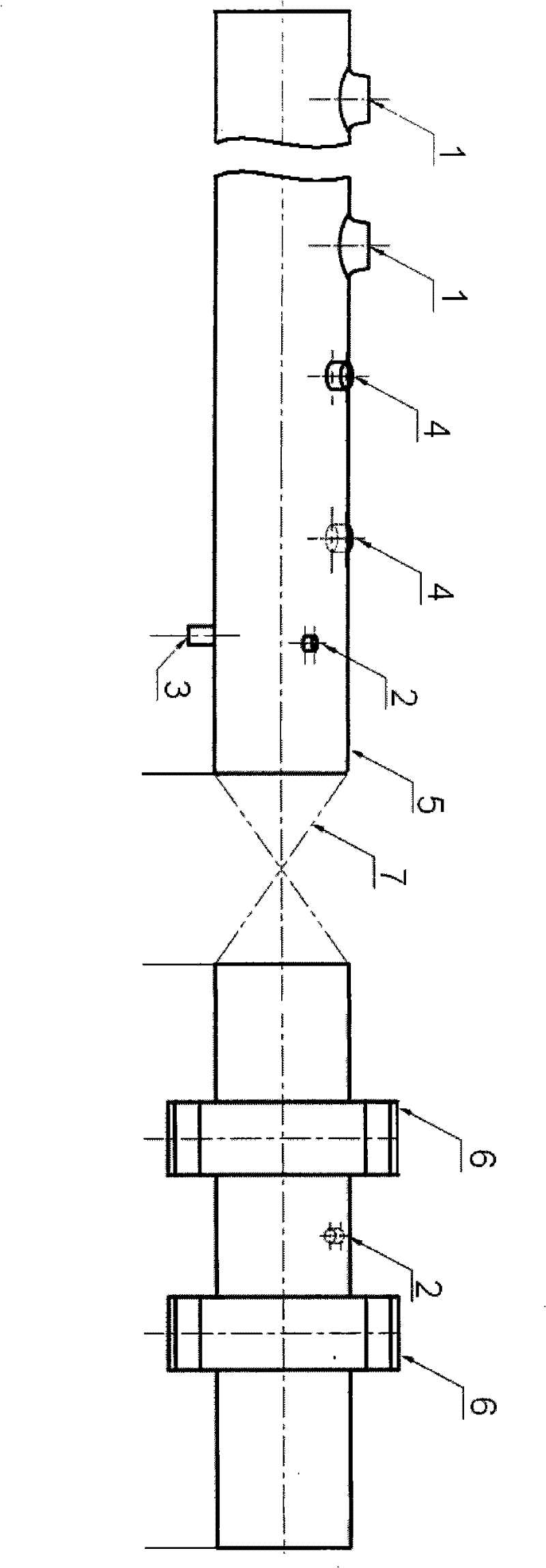 Super pipeline for nuclear power plant as well as manufacturing method thereof