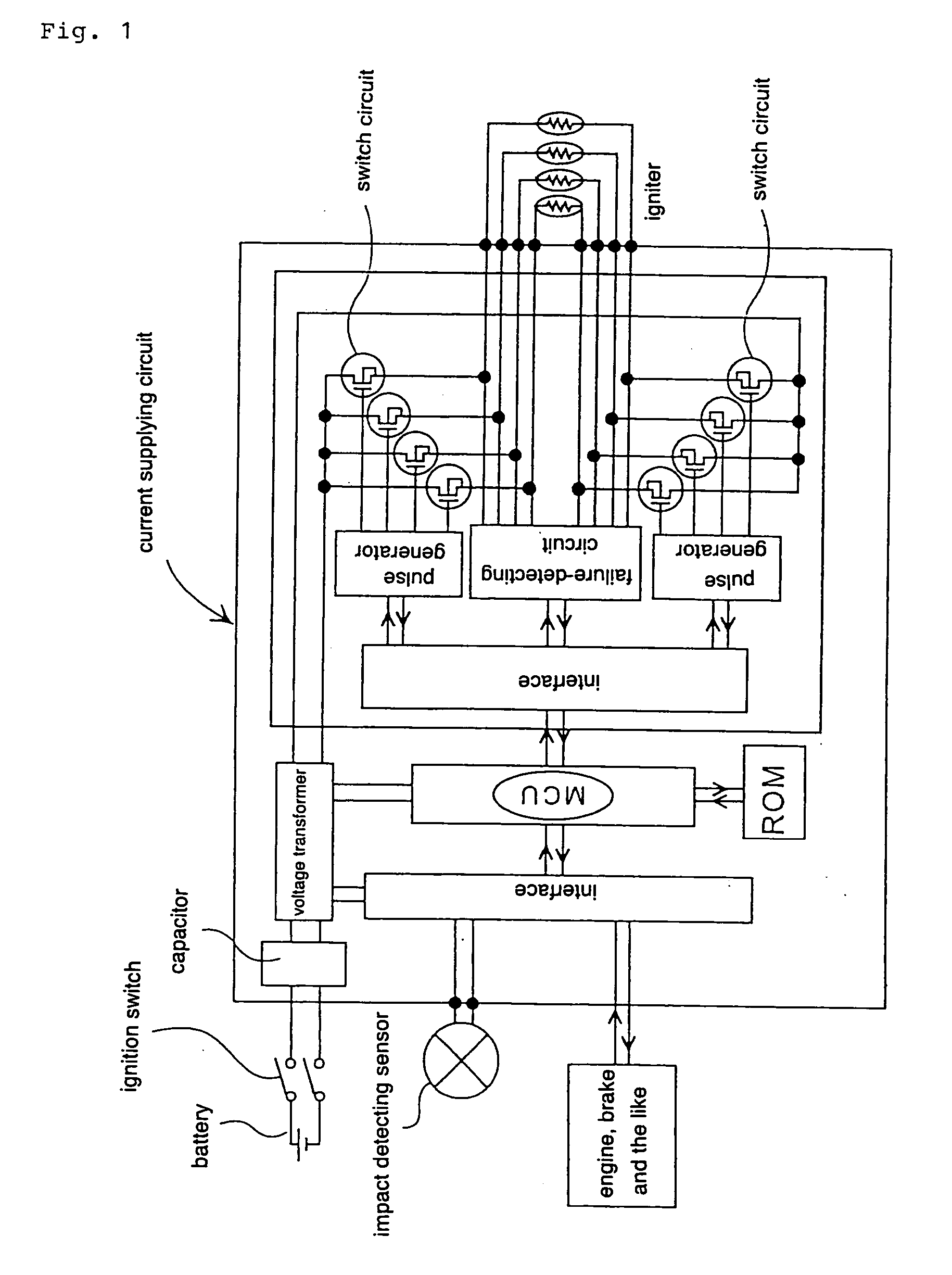 Current supplying circuit
