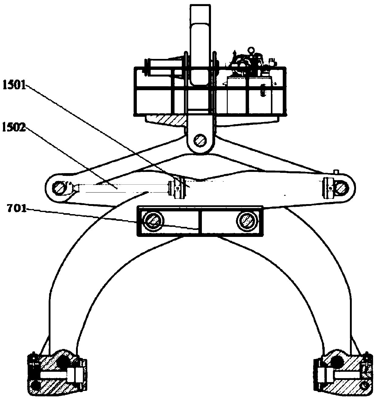 A heavy lifting device