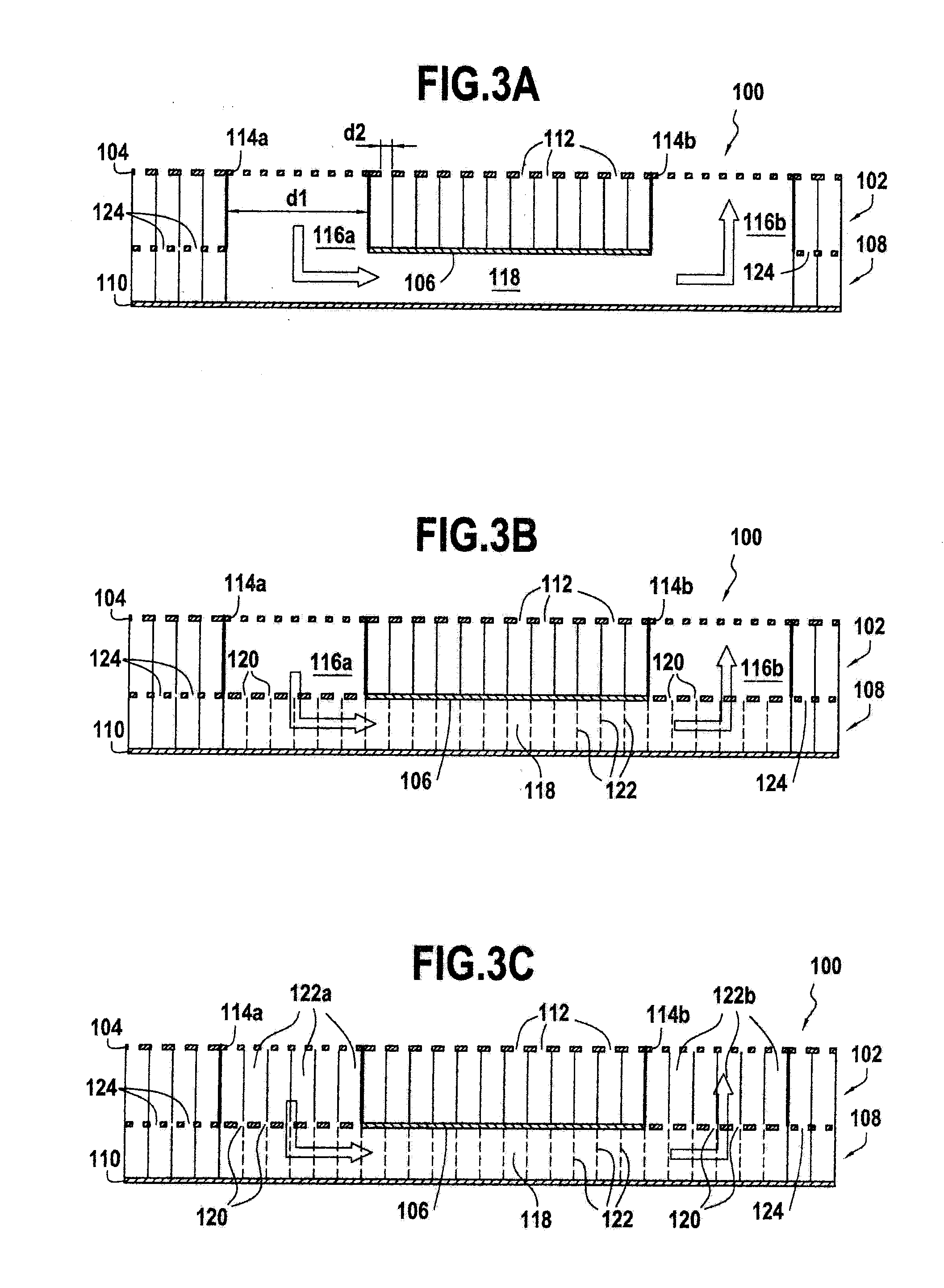 Multi-layer acoustic treatment panel